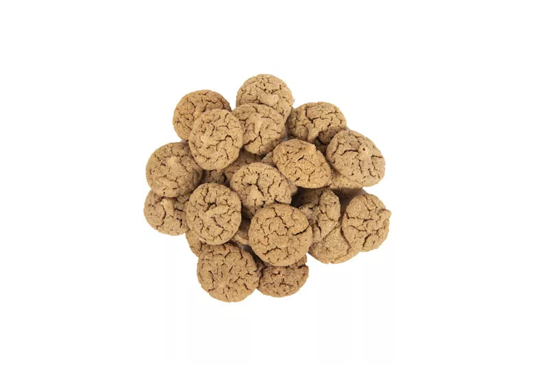 Chicken and oat cookies